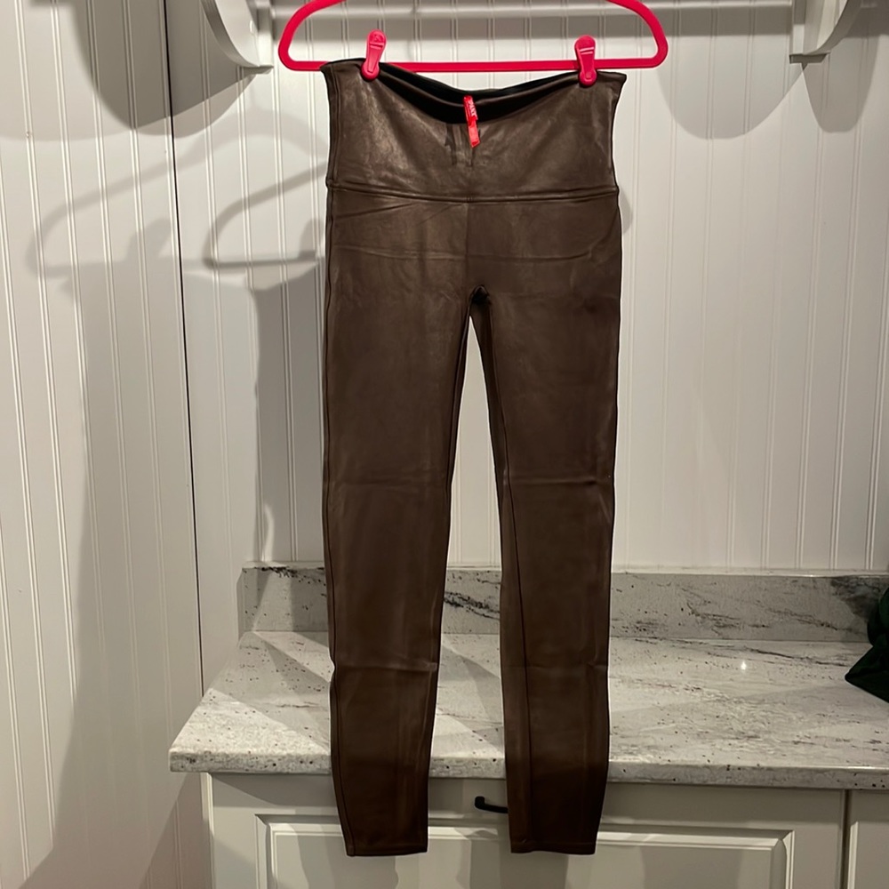 SPANX Faux Leather leggings